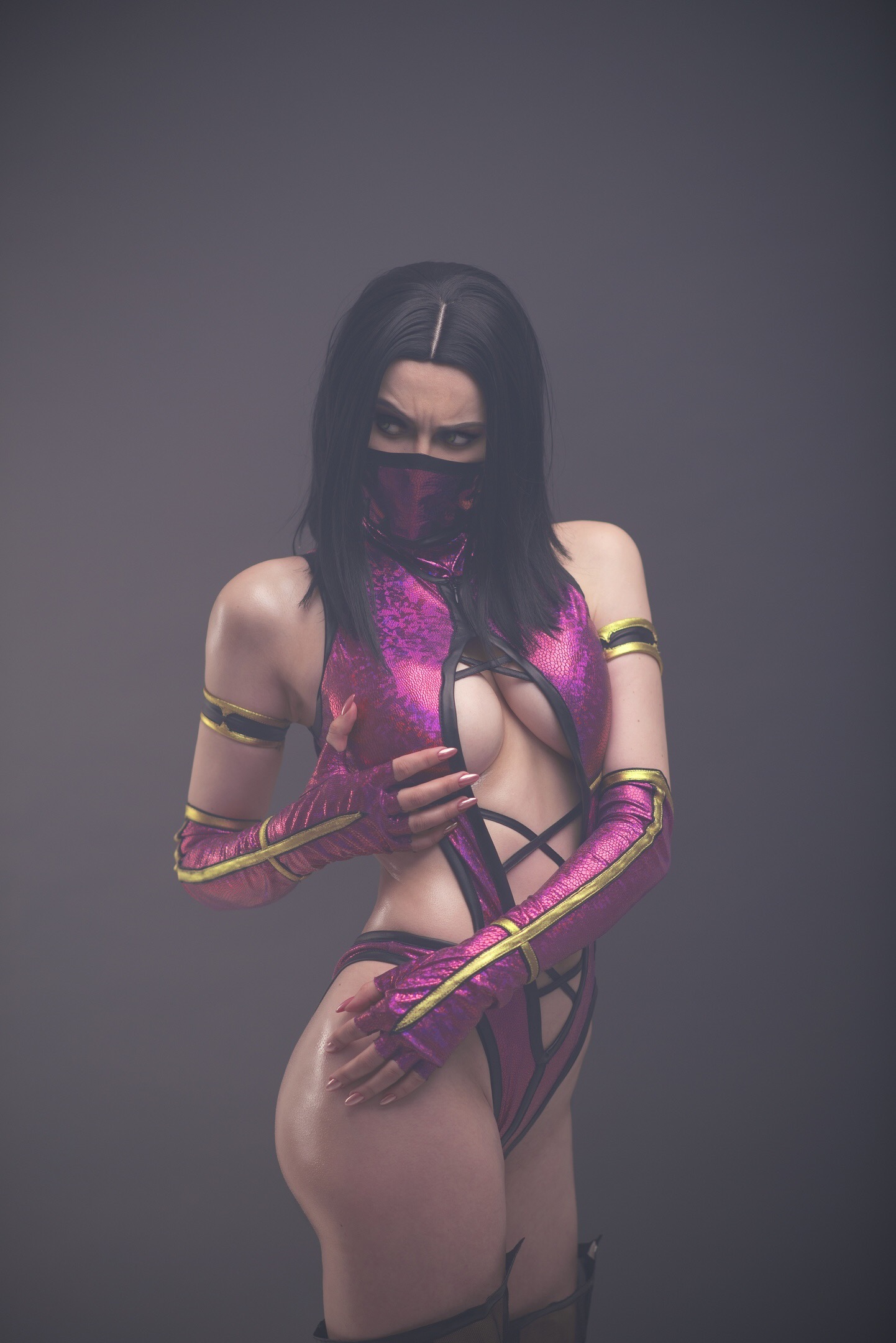 Mileena by Vvedenskaya - Cosplay, Russian cosplay, Mortal kombat, Milina, , Beautiful girl, Longpost