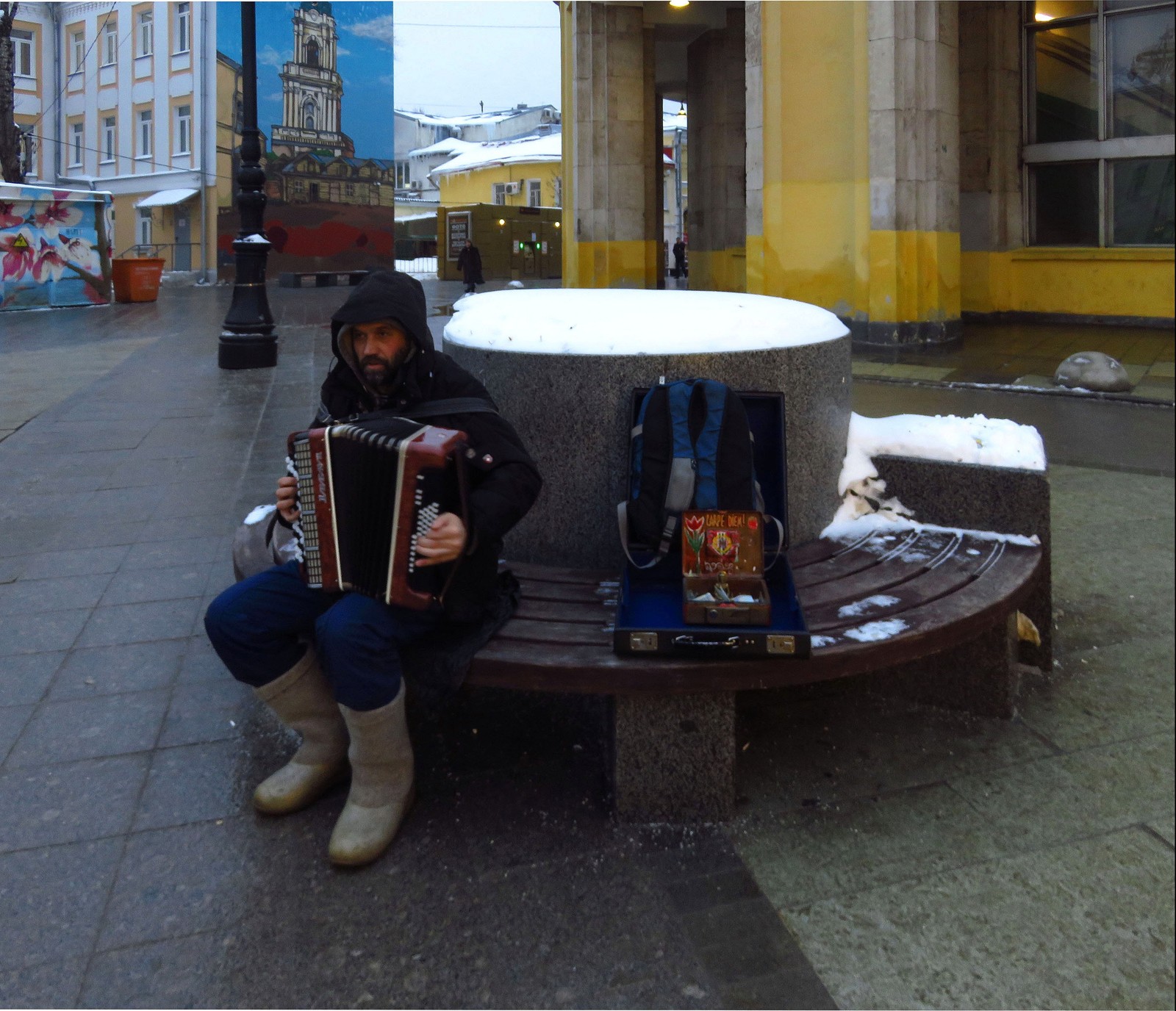 How!? - My, , Street musicians, Choosing a future profession, Longpost