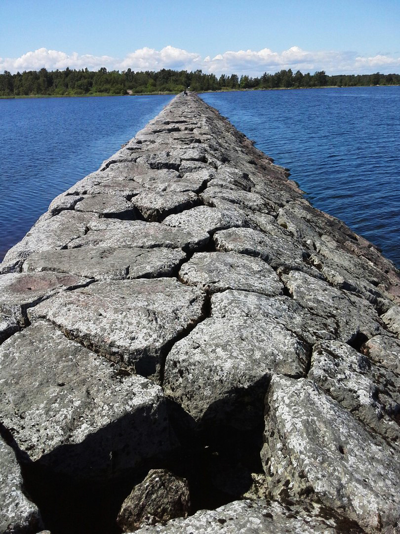 Mol Bath. (one day trip) - My, , , Dam, , Road trip, Ladoga lake, Longpost, The photo