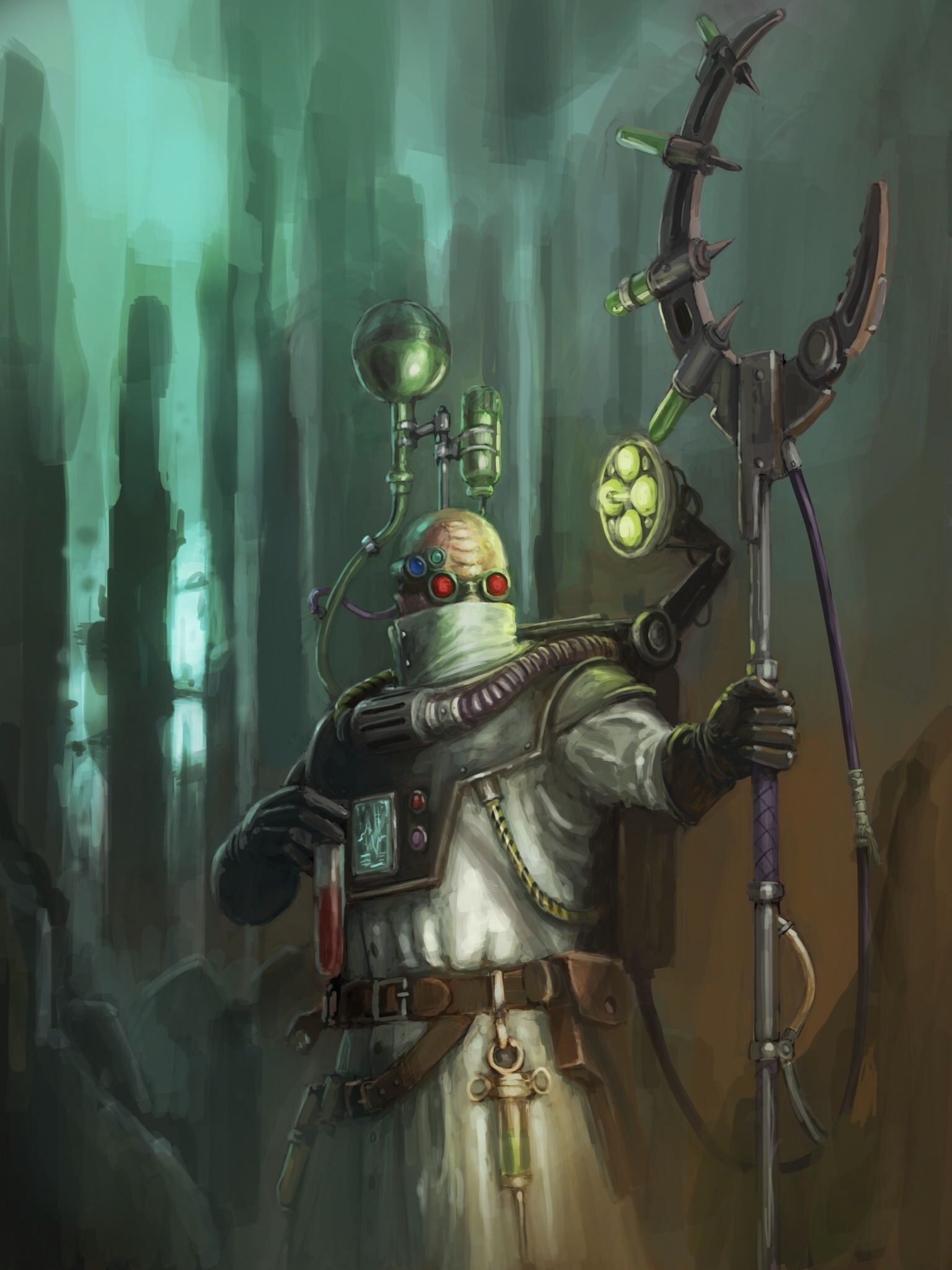 New art from the new genestealer cult codex. - Warhammer 40k, Genocult, Games Workshop, Longpost, Wh Art