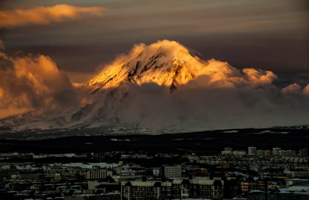 Таких фото не много. Камчатка разная бывает - Камчатка, Вулкан, Красота, Длиннопост