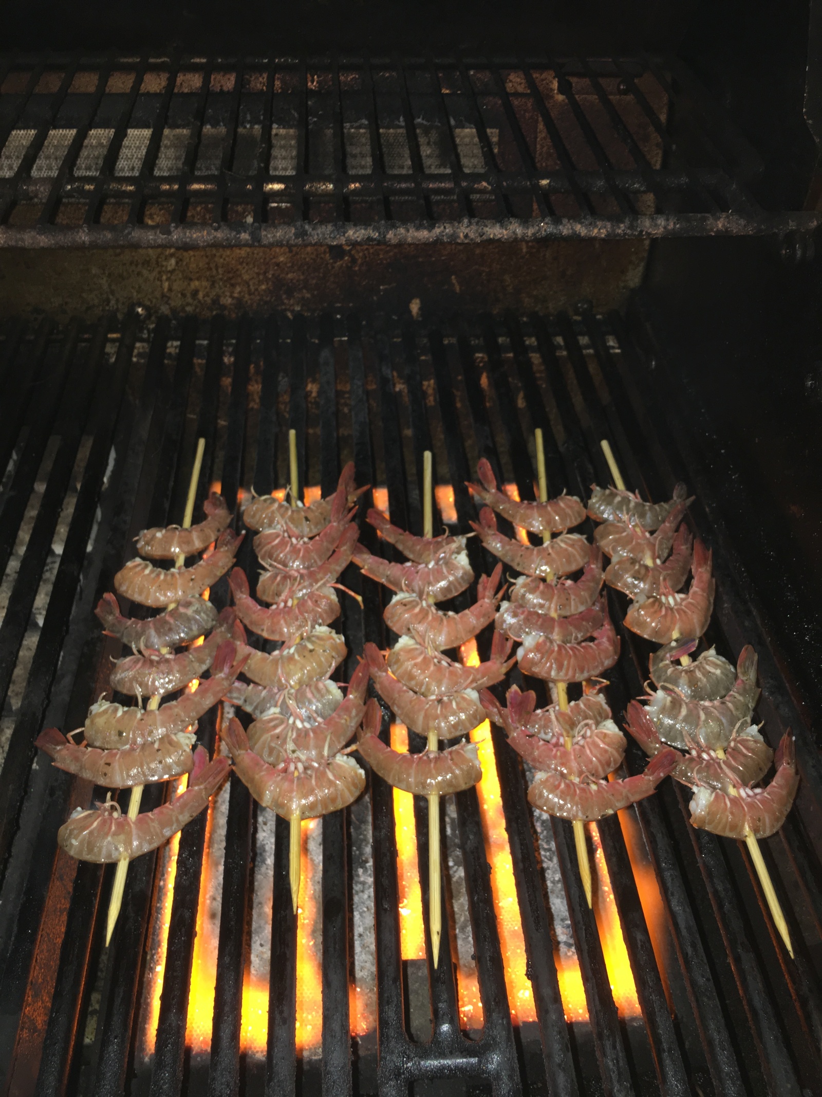 Grilled shrimps in citrus-garlic marinade - My, Shrimps, Grill, Healthy eating, Longpost