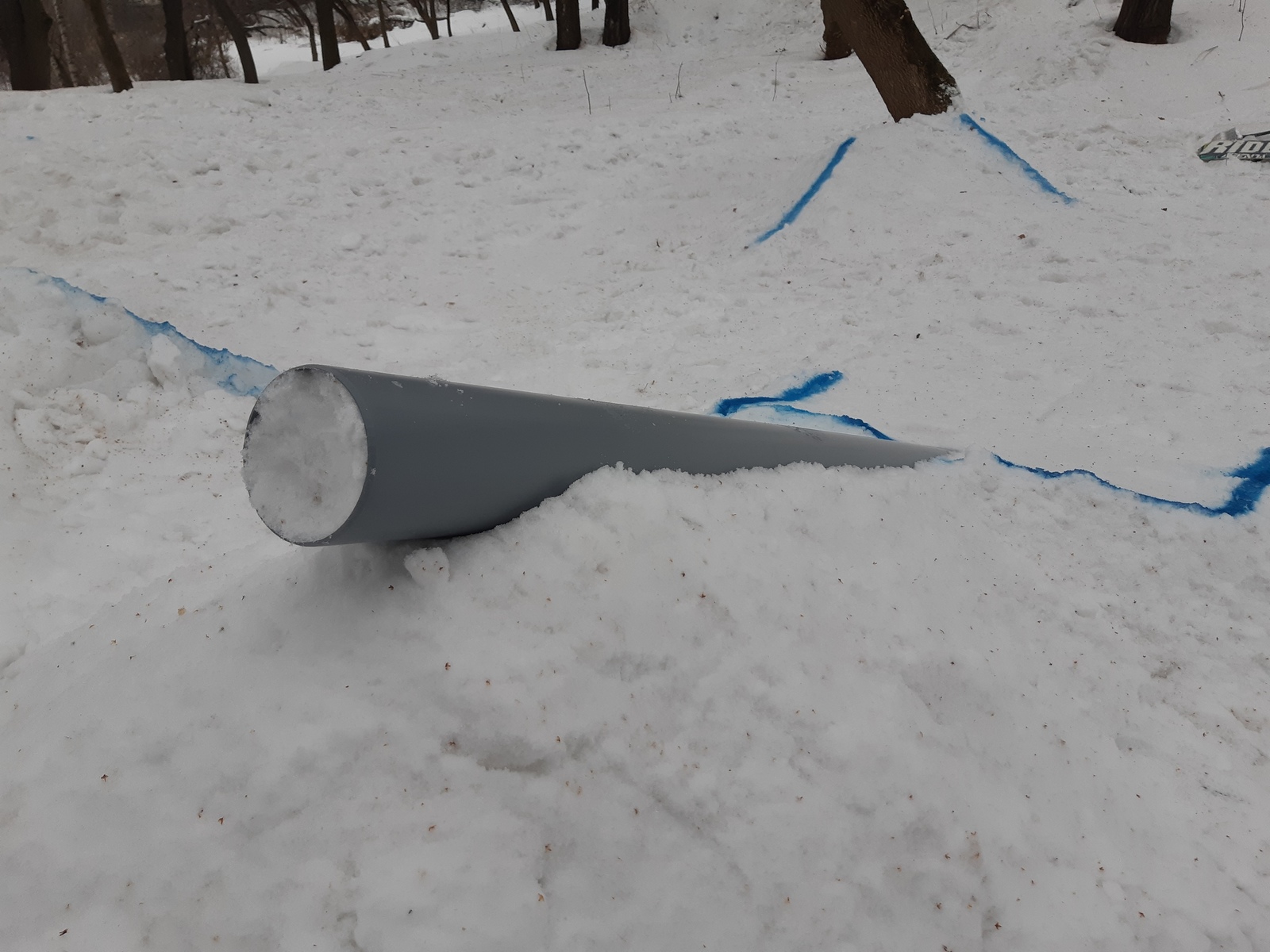 How I built a snowpark myself - My, Longpost, Snowboard, Winter, Moscow, 