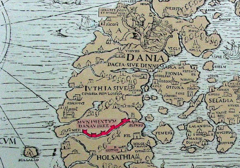 Danevirke - the great Danish wall - League of Historians, Викинги, Friezes, , Denmark, Germany, Longpost