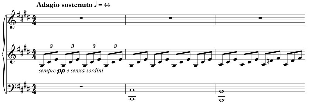 Beethoven with shift - Ludwig van Beethoven, Classical music, Experiment