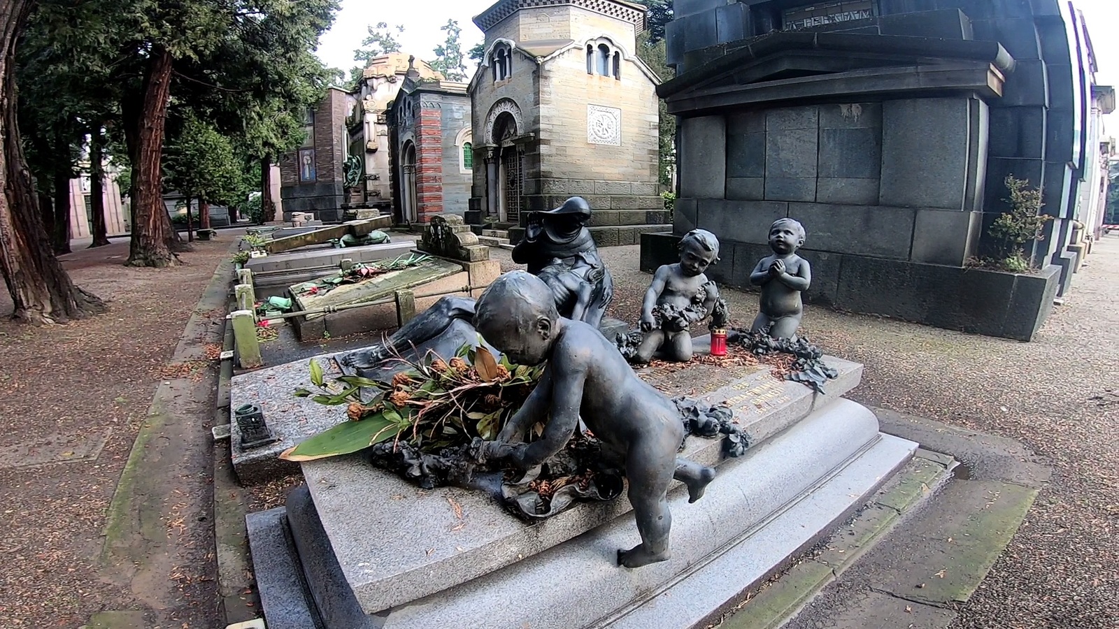 Cemetery in Milan | Cimitero Momumentale di Milano - My, Milan, Cemetery, , Longpost