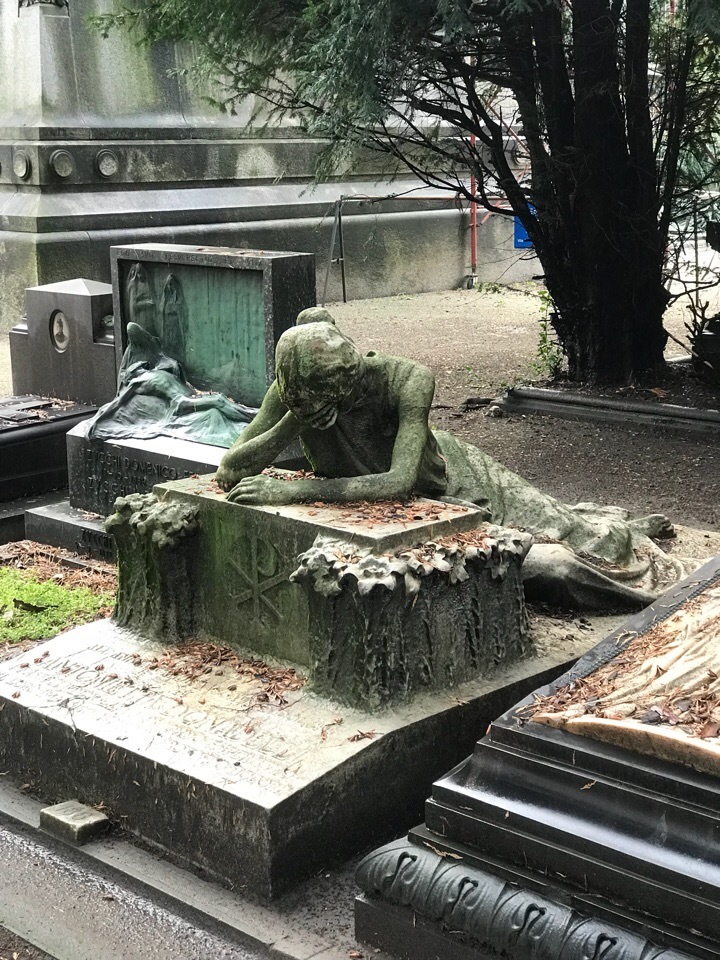 Cemetery in Milan | Cimitero Momumentale di Milano - My, Milan, Cemetery, , Longpost