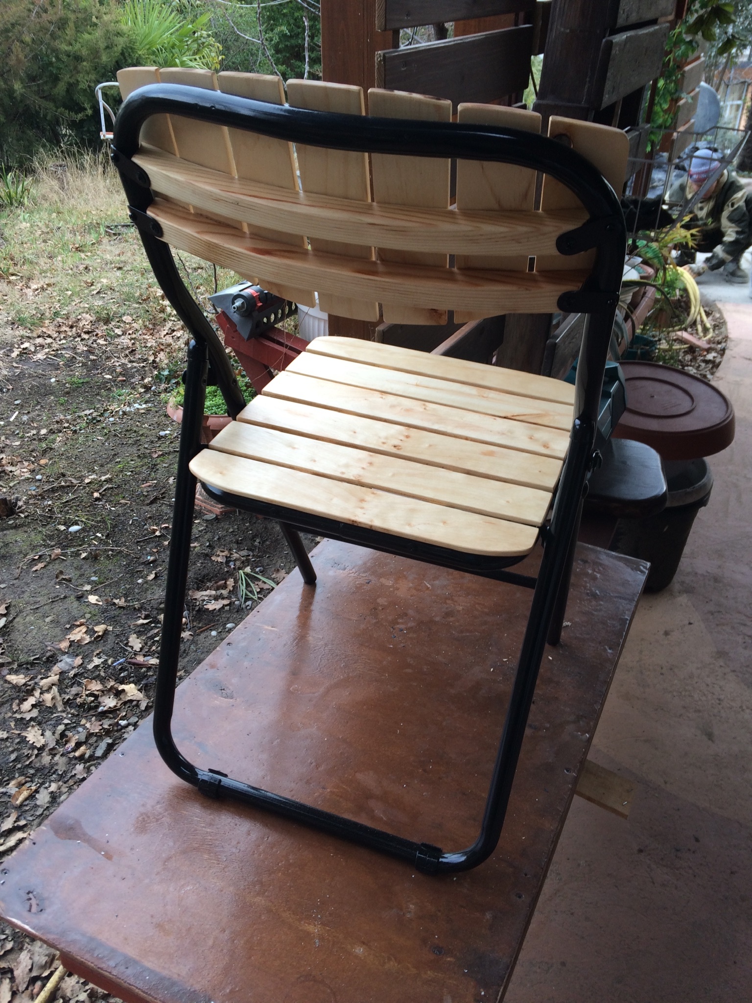 Folding chair reincarnation. Kaif However! - My, crazy hands, Handmade, Furniture, Longpost