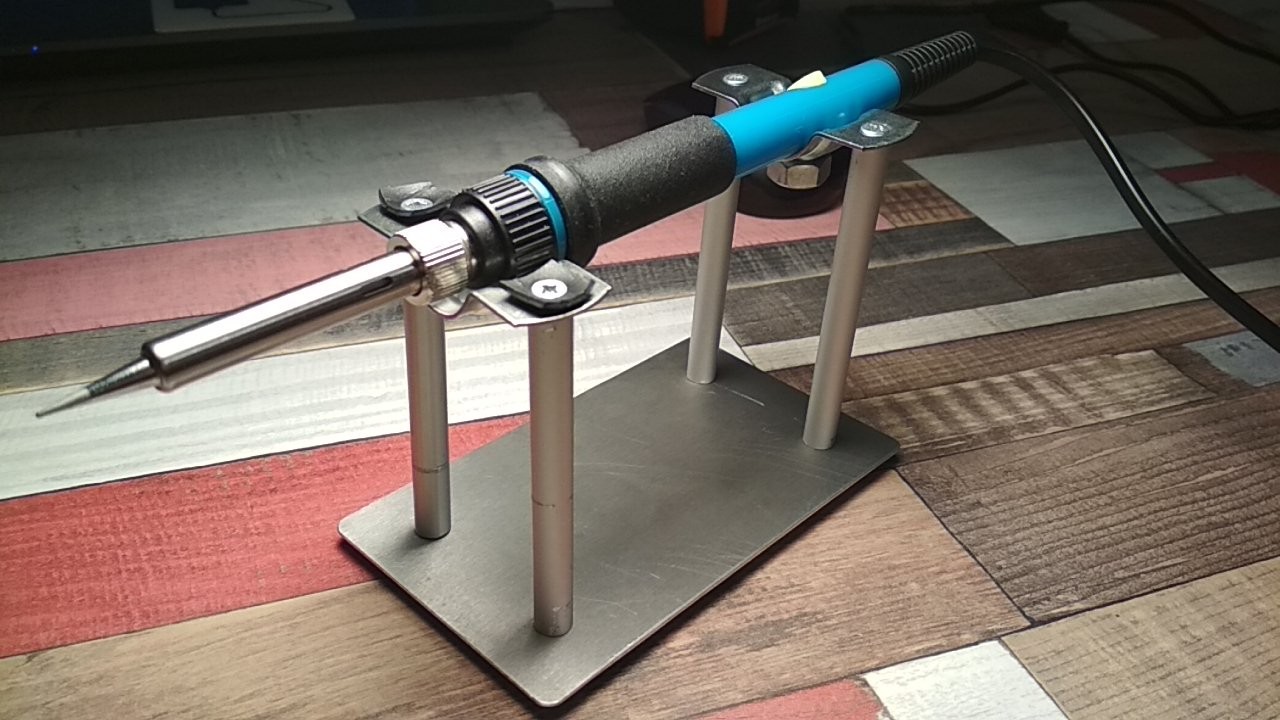 Soldering iron stand - My, Friday tag is mine, Hobby, Needlework without process, Longpost