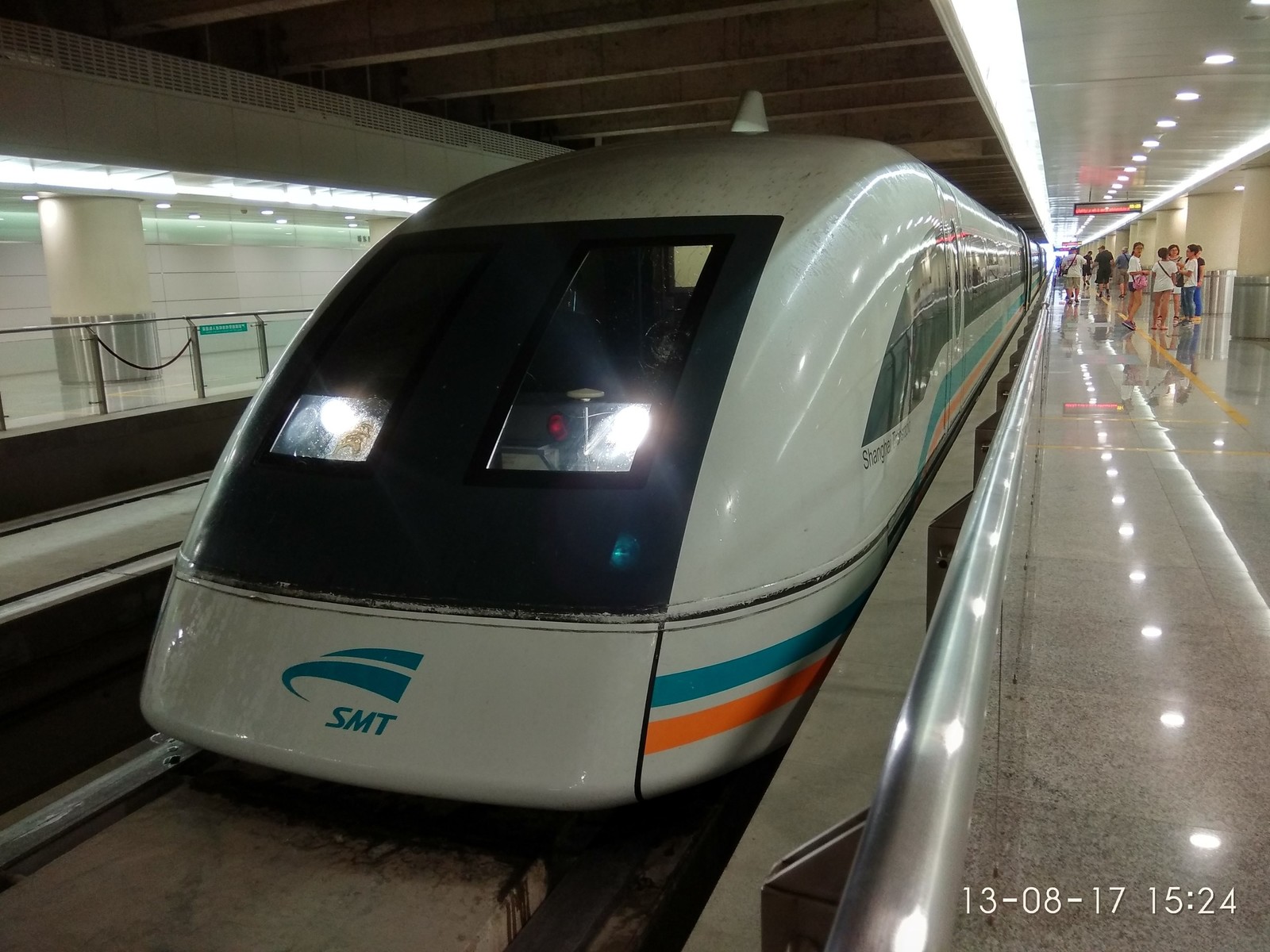 Maglev is the fastest train in the world - My, A train, Shanghai, Speed, Maglev