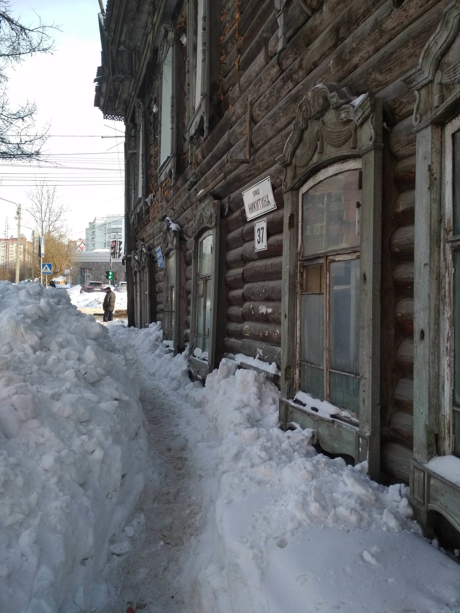 Once again Tomsk in photographs - My, Tomsk, Winter, Longpost