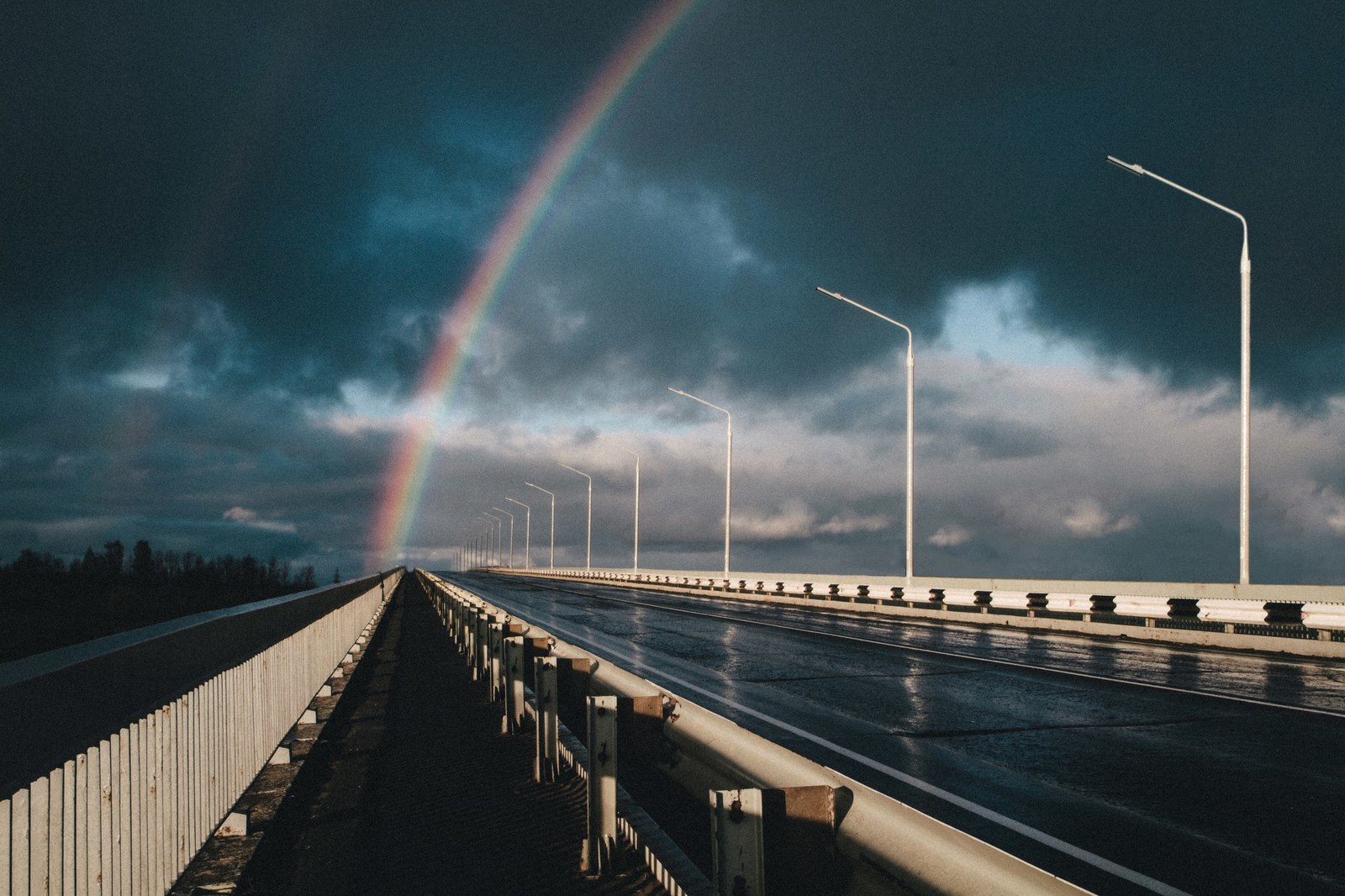 Sky - My, The photo, Sky, Rainbow