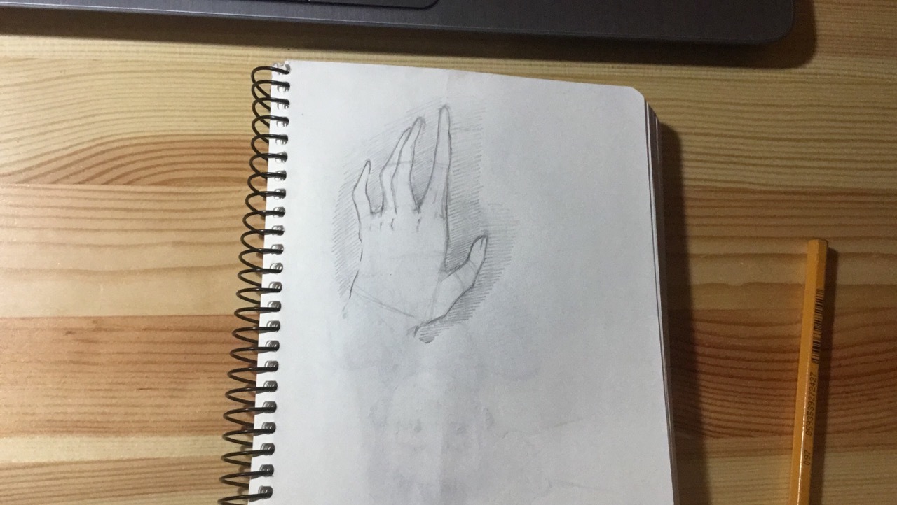 just hands - My, Drawing, Sketch, Pencil