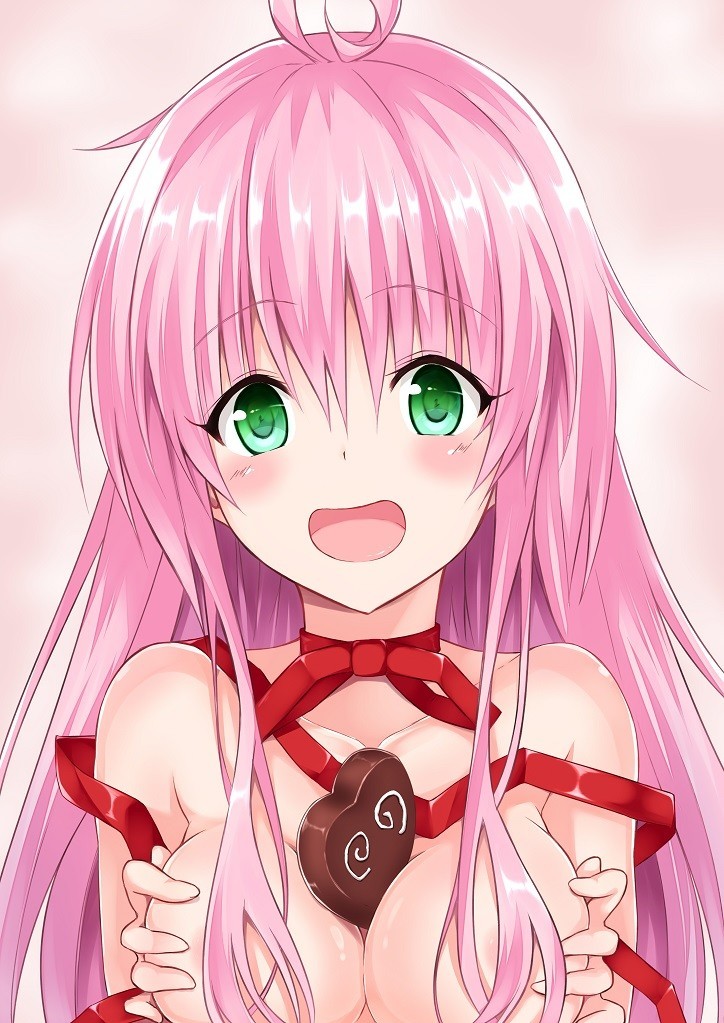 Anime Art #221 - Anime Art, To love-ru, Lala satalin Deviluke, Аниме, Тян, Розовые волосы, Милота