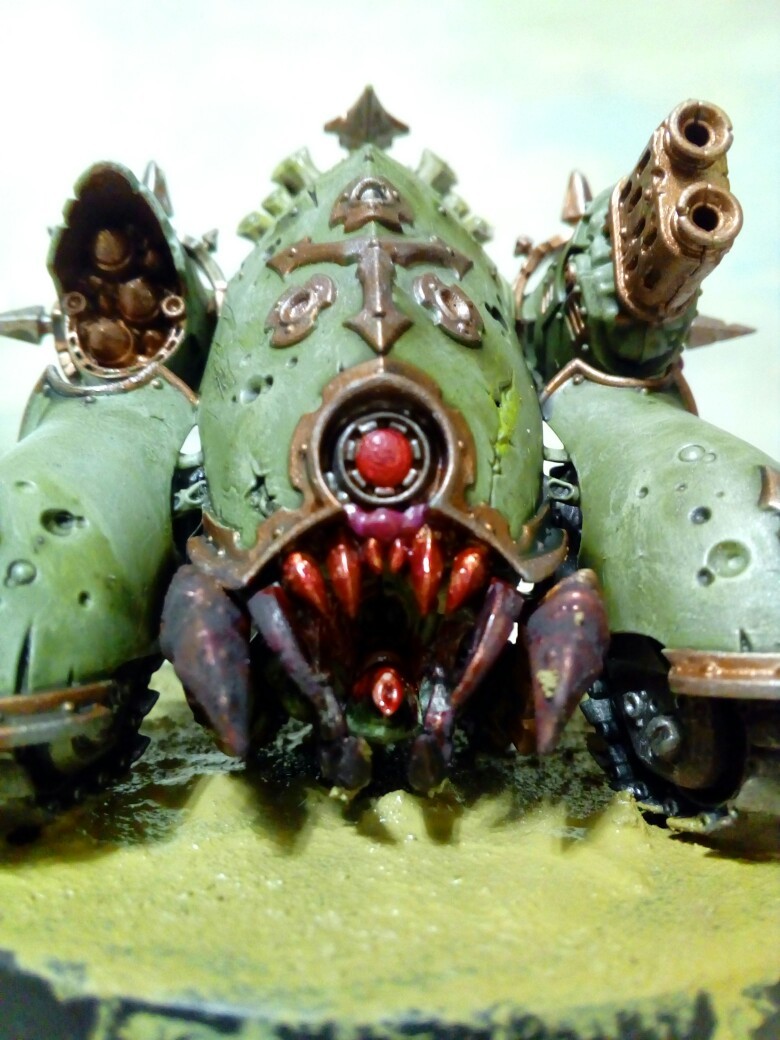 Myphitic Blight-Hauler - My, Warhammer 40k, Death guard, Wh miniatures, Hobby, Longpost