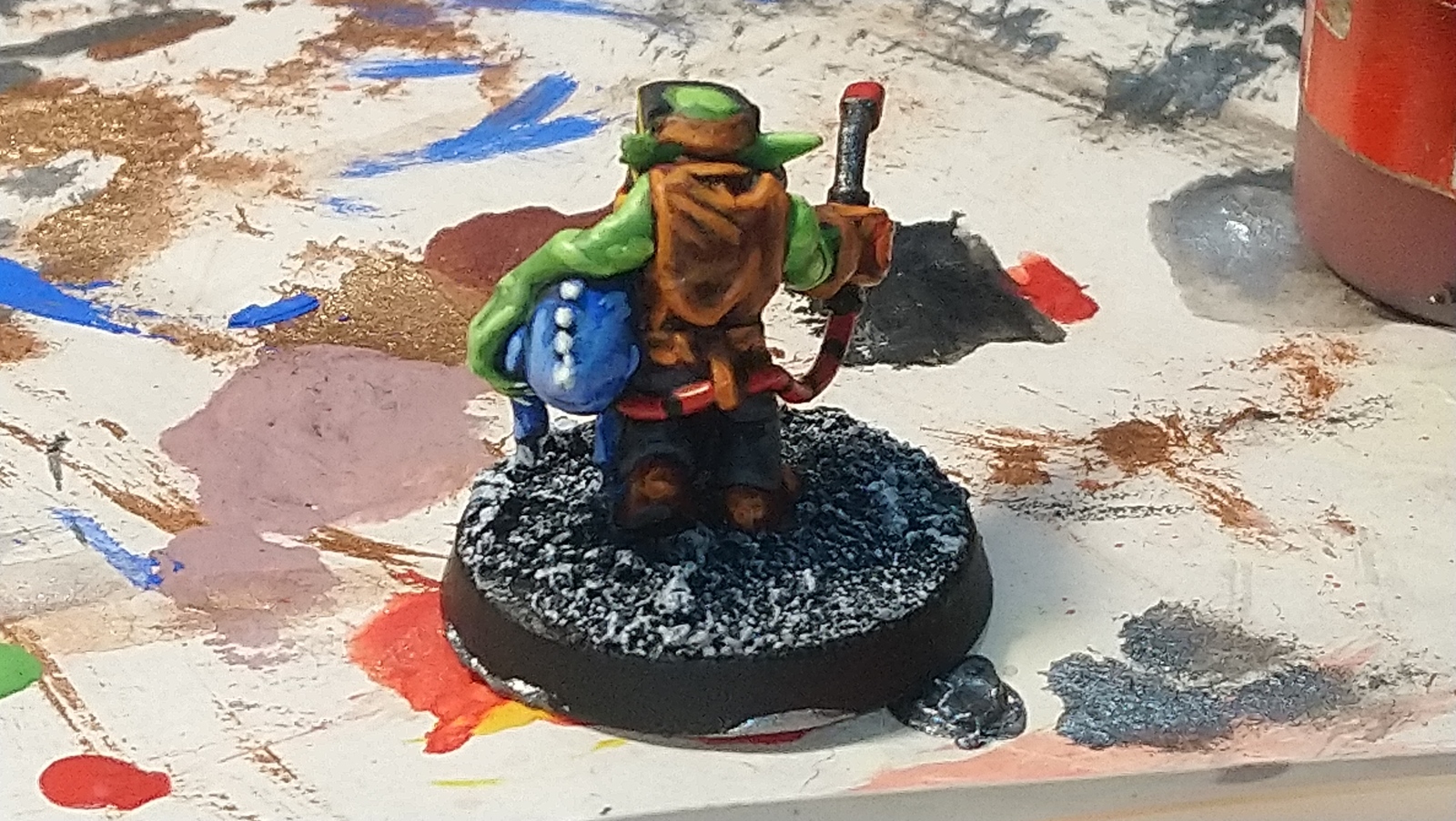 Grotto oiler - My, Orks, Orcs, Grot, Warhammer 40k, Wh miniatures