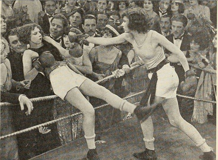 Women's boxing at the beginning of the last century is senseless and merciless. - Boxing, Women's boxing, Images, Vintage, Old photo, Longpost