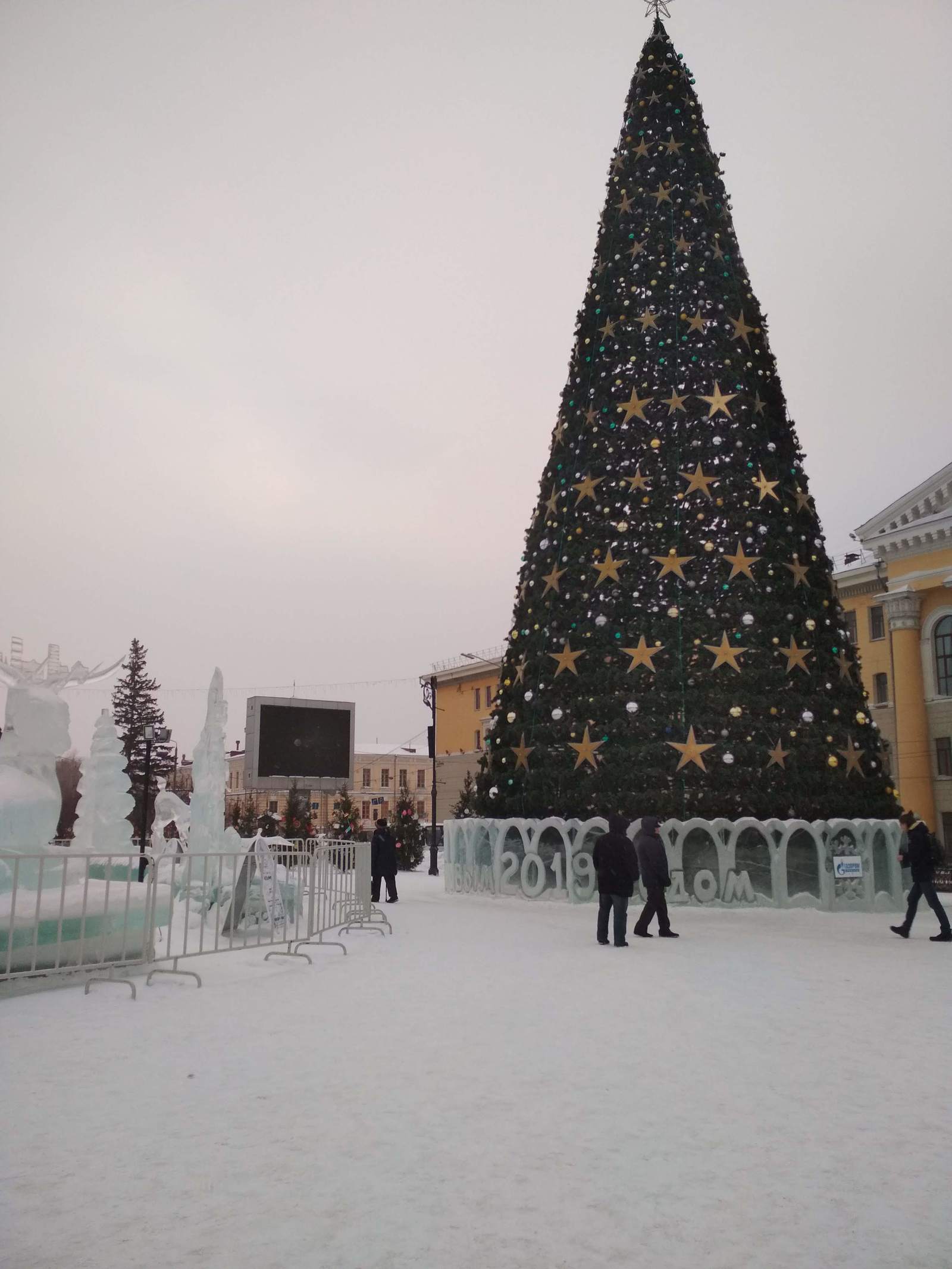 Томск специально для Mr.Peckles - Моё, Томск, Новособорная площадь, Горсад, Длиннопост