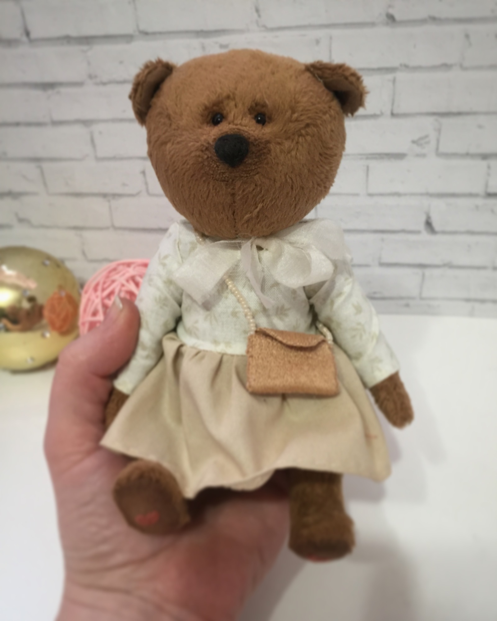 My teddy bears - My, Author's toy, , Handmade, Needlework without process, Longpost