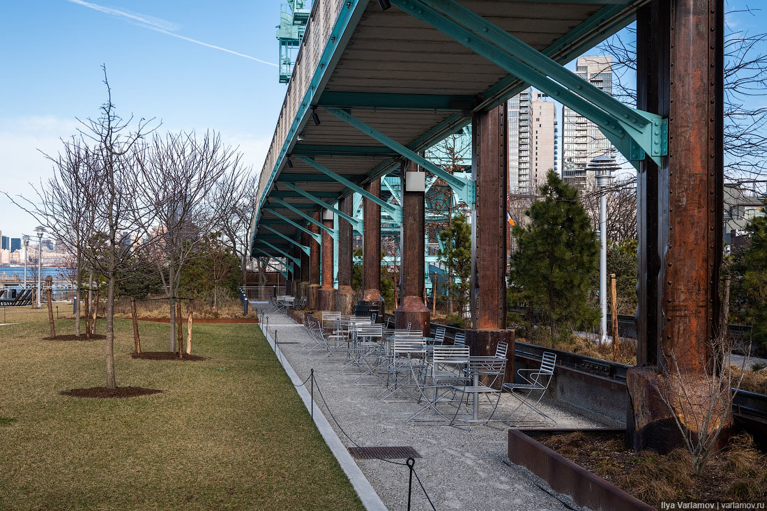 Beautification in America - My, Beautification, Public place, The park, USA, New York, Ilya Varlamov, Embankment, Longpost