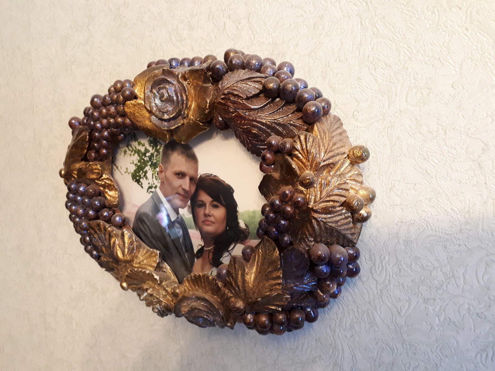 Photo frame, wood carving (linden material) - My, Photo Frame, Wood carving, Handmade, , Zolotaya Potal