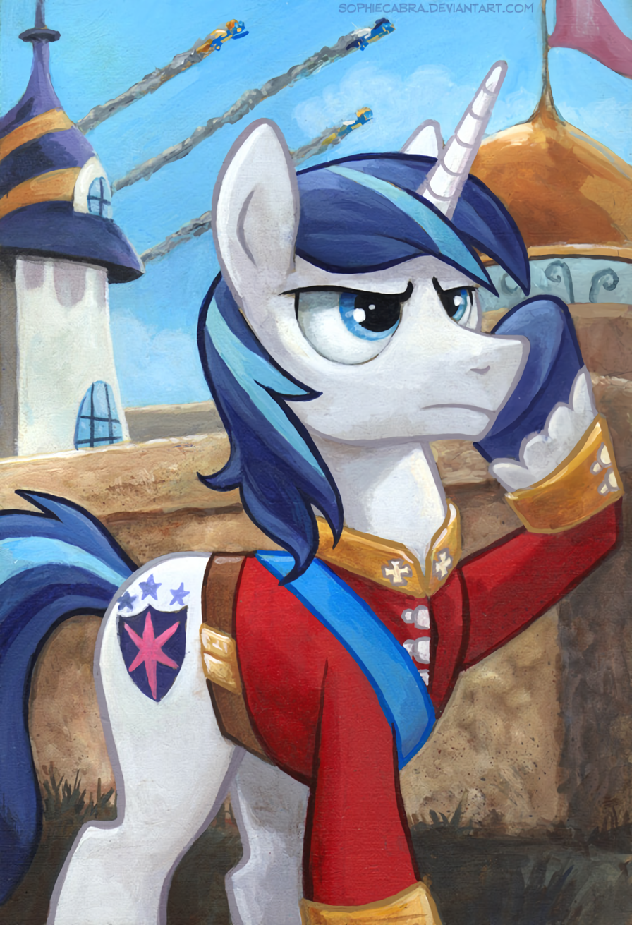 Royal Salute - My little pony, Shining armor, Wonderbolts, Collab, Kenket, Spainfischer, 