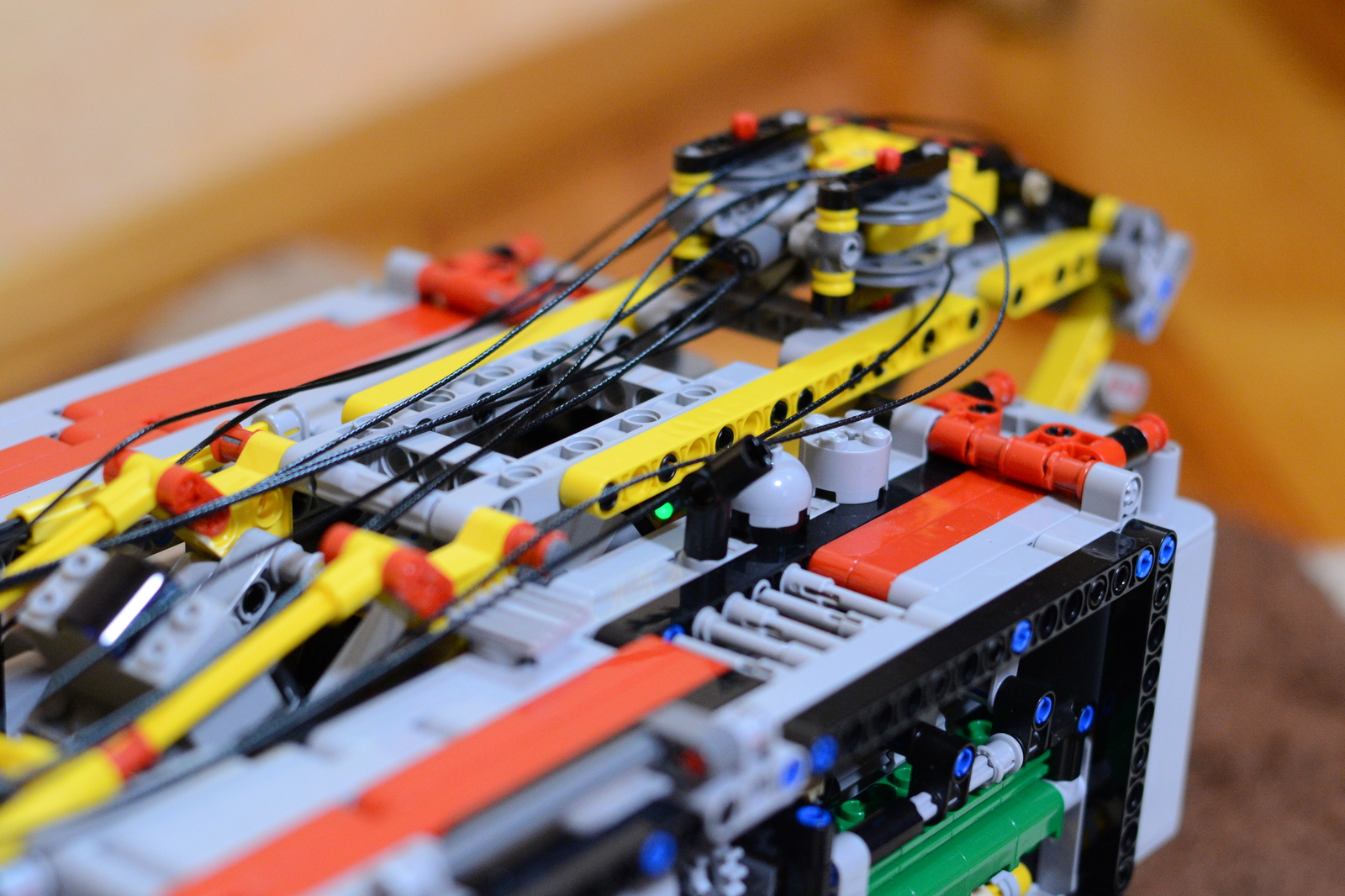 LEGO homemade based on DEC-401 - My, Lego technic, Caterpillar crane, Lego, Longpost