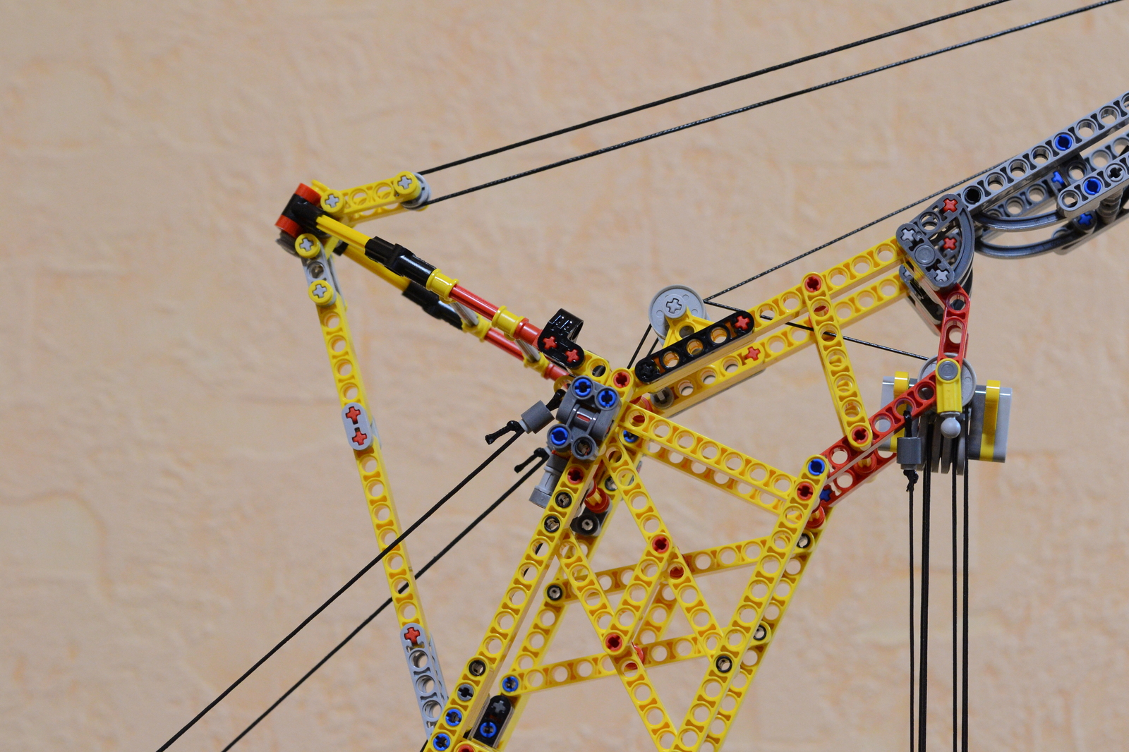 LEGO homemade based on DEC-401 - My, Lego technic, Caterpillar crane, Lego, Longpost