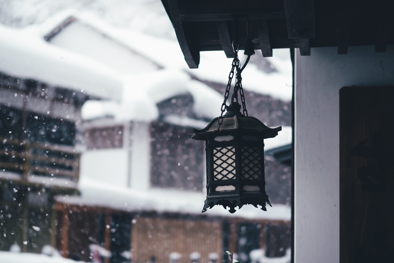 Japan. Ginzan onsen - Japan, The photo, Snow, Winter, Longpost