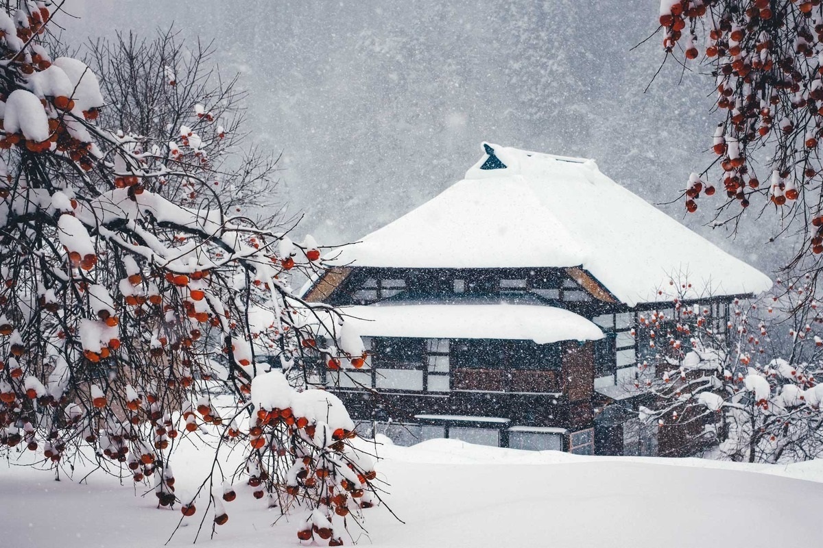 Japan. Ginzan onsen - Japan, The photo, Snow, Winter, Longpost