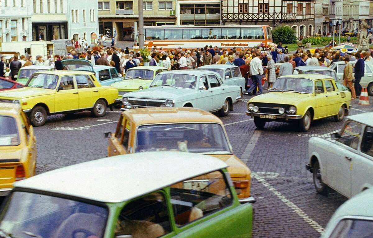 GDR 1984 - Germany, GDR, Historical photo, Longpost