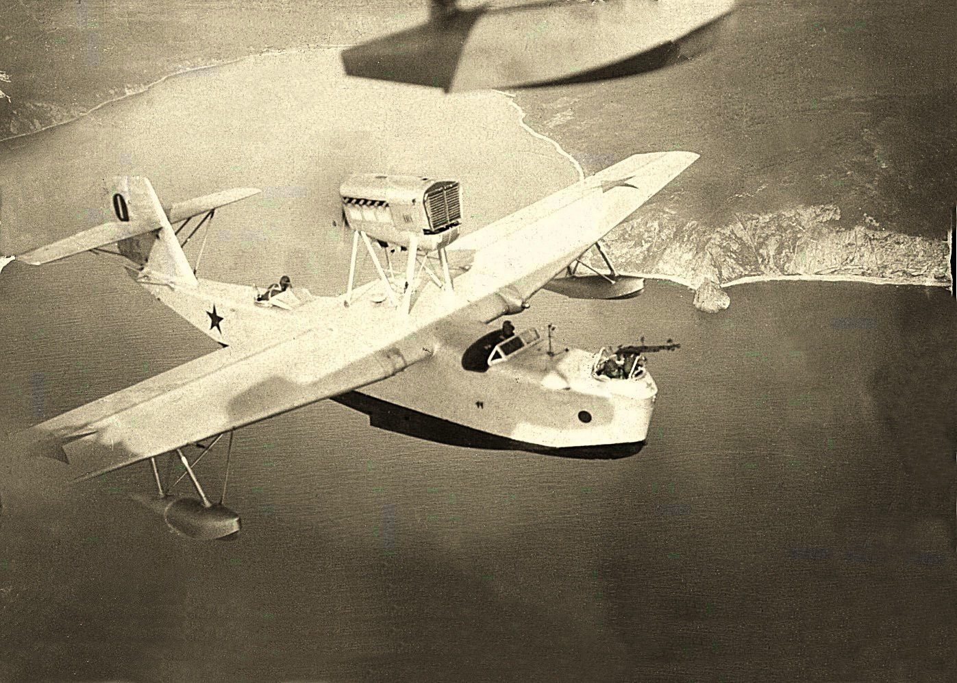 MBR-2. Long service of a flying boat. - Airplane, Seaplane, , Longpost