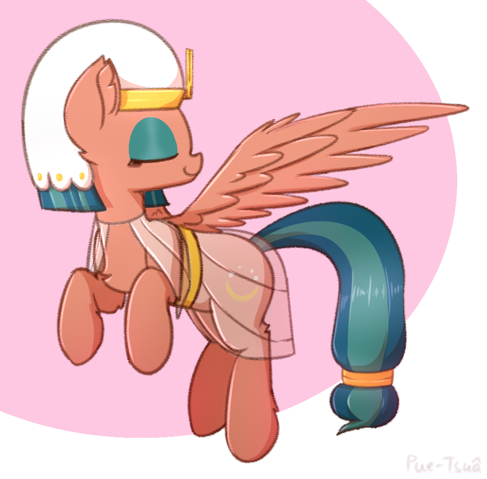 Egyptian pony - My little pony, PonyArt, Somnambula, Puetsua