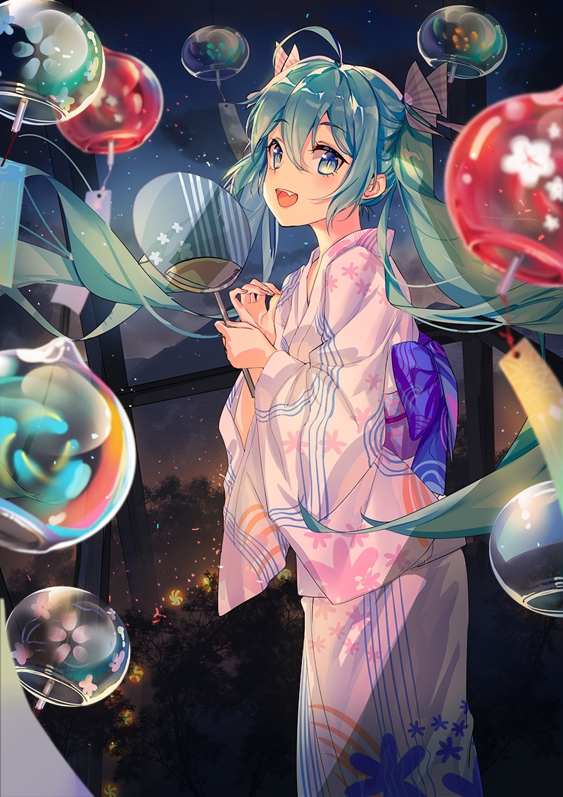 The festival - Anime, Not anime, Vocaloid, Hatsune Miku, Anime art, The festival