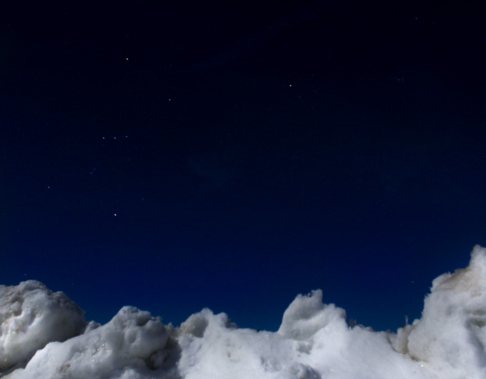 At the top... by the wayside - My, Photographer, The photo, Night, Starry sky, Illusion, Vertex