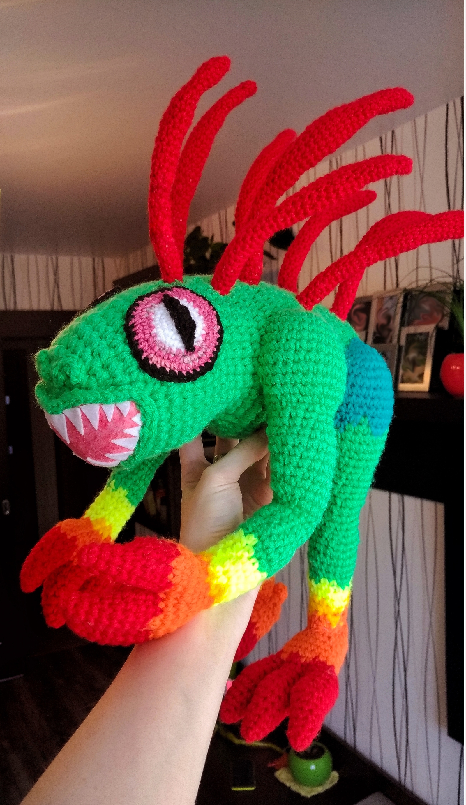 Stop -> Like Murloc -> Scroll further :3 - My, Knitting, Handmade, World of warcraft, Wow, Blizzard, Battle for Azeroth, Legion, Longpost, Murlocs