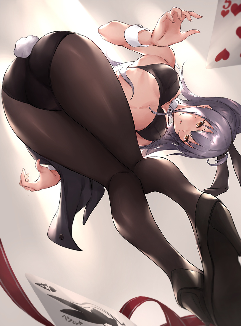 Silva - Anime, Anime art, Granblue fantasy, Silva, Bunnysuit