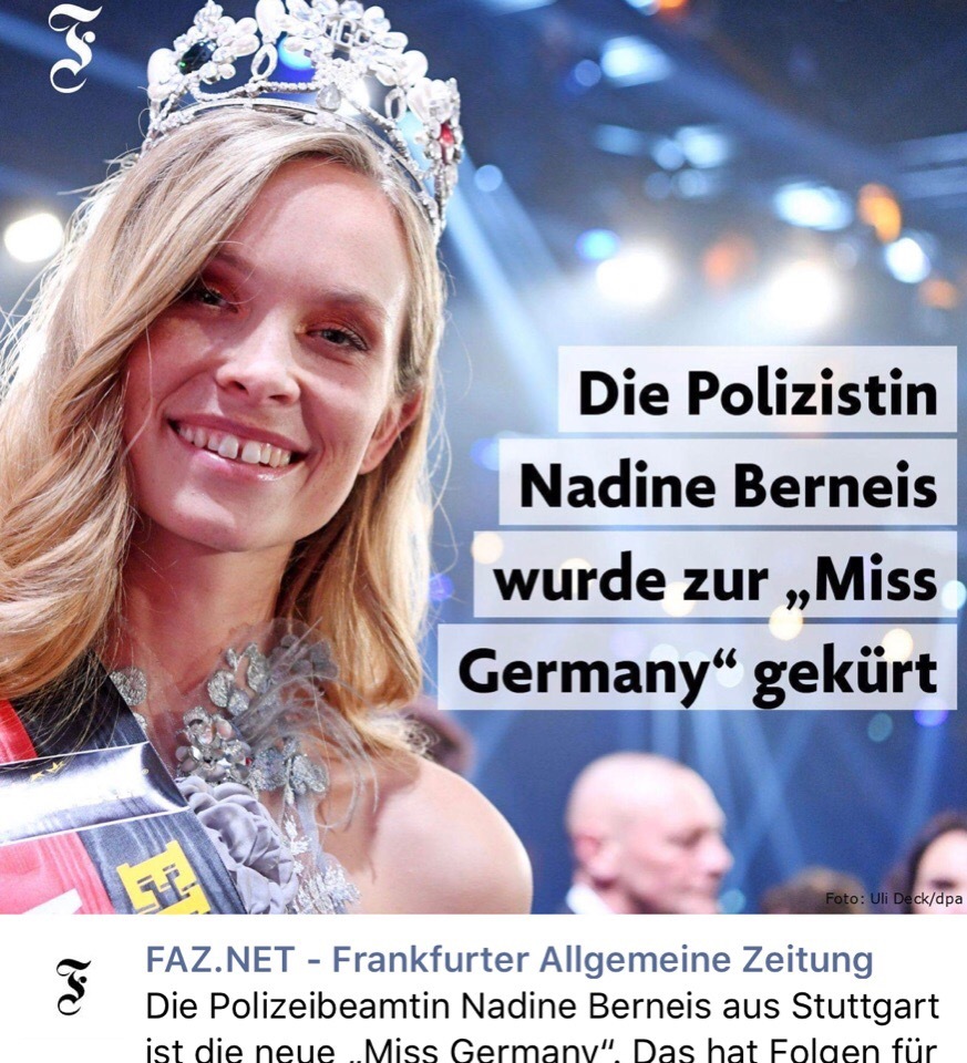 Meet Miss Germany! - beauty, Germany, Beauty contest