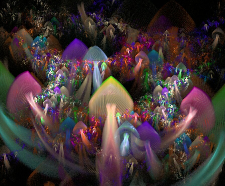 Continuation of the post about fractals - My, Art, Psychedelic, Fractals, Computer graphics, Longpost