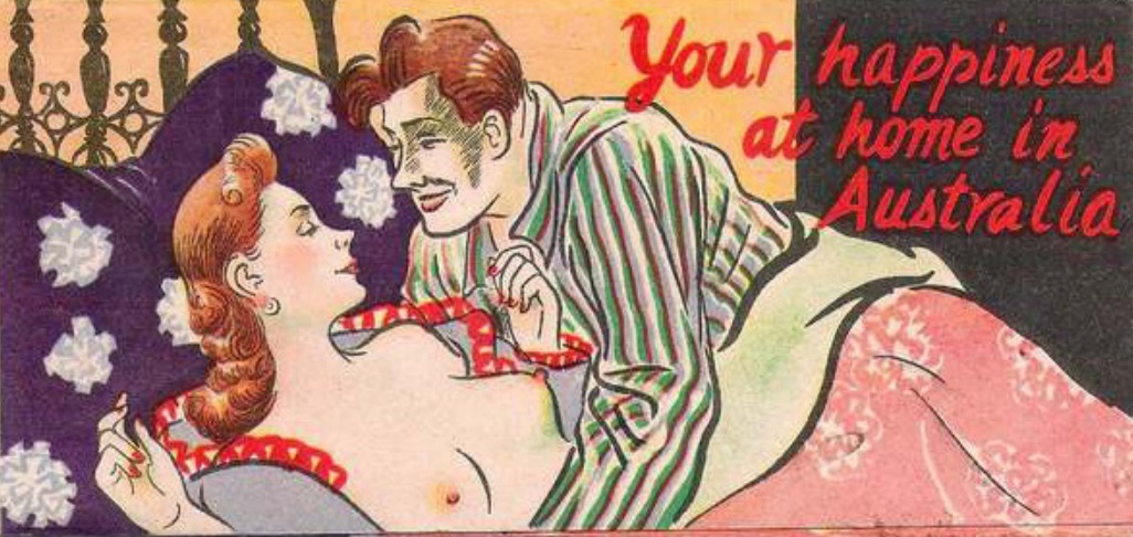 Japanese propaganda for Australia - NSFW, The Second World War, Hand-drawn erotica, Propaganda, Japan, Story, Longpost