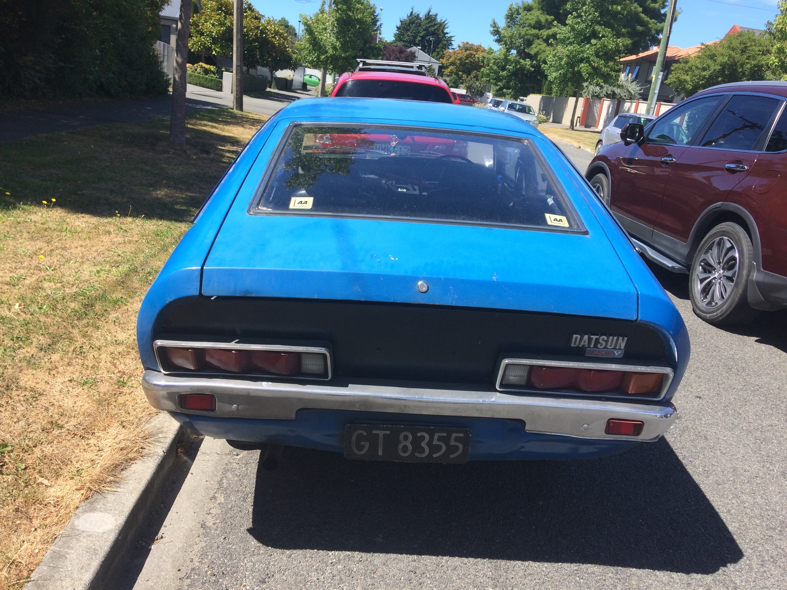 Datsun 120Y - old Japanese samurai. Produced in 1974-1978. - My, , Automotive classic, Japanese car industry, Longpost, Auto