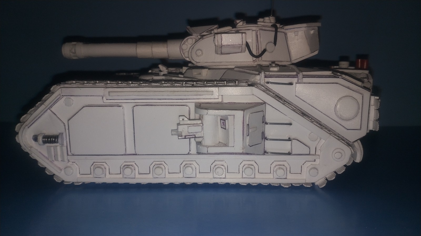 Scratch build Macharius Vankisher p. 2 - Моё, Warhammer 40k, Танки, Самоделки, Длиннопост