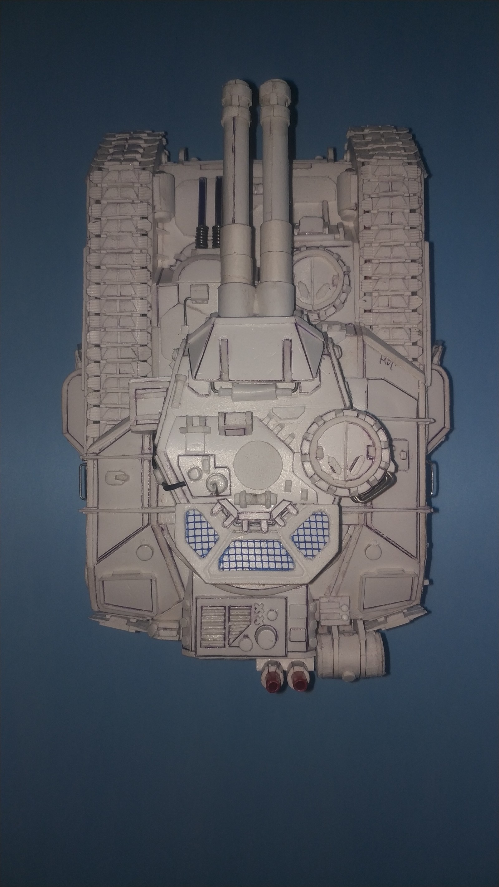 Scratch build Macharius Vankisher p. 2 - Моё, Warhammer 40k, Танки, Самоделки, Длиннопост