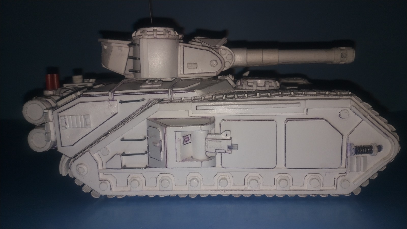 Scratch build Macharius Vankisher p. 2 - Моё, Warhammer 40k, Танки, Самоделки, Длиннопост