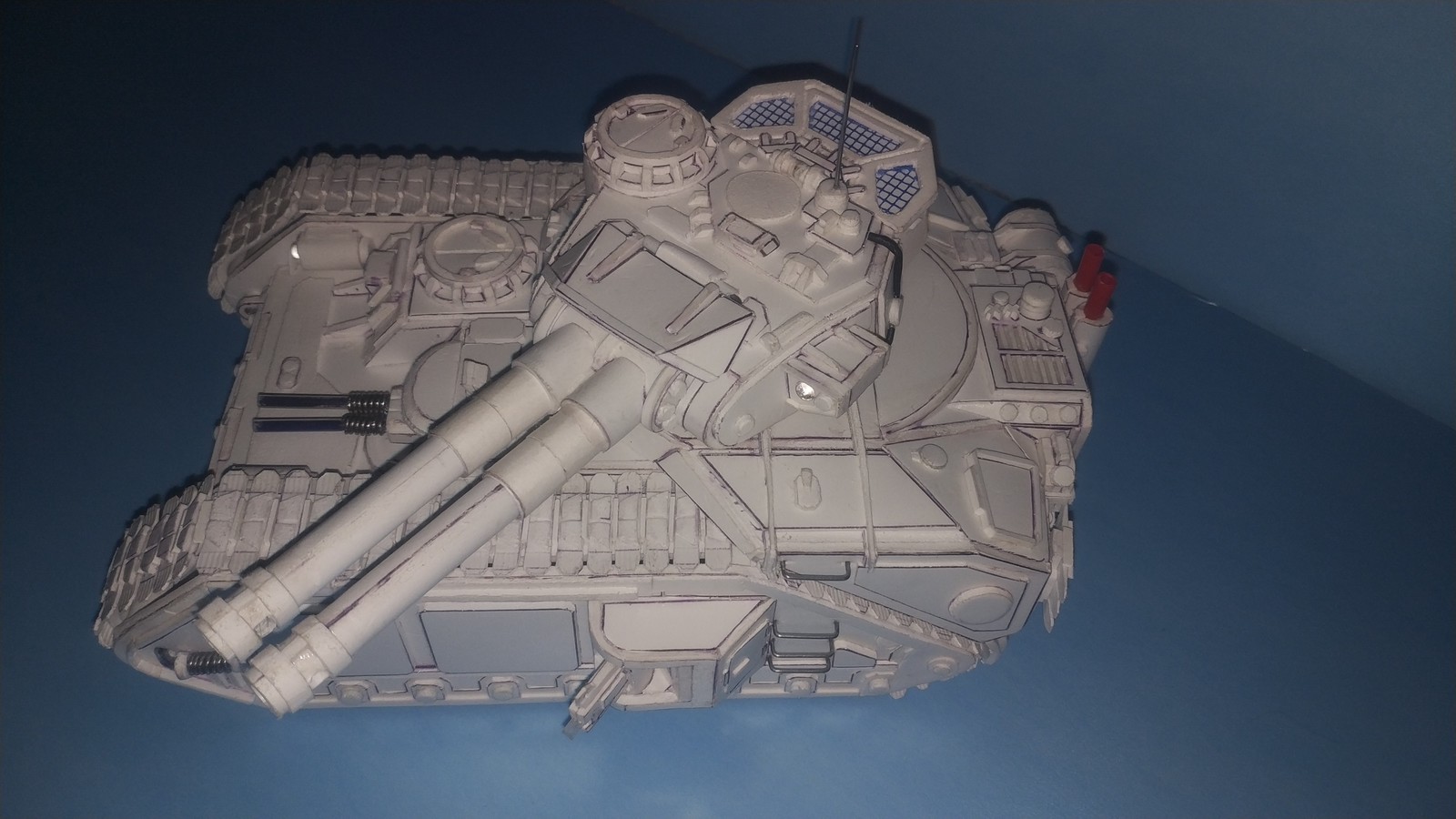 Scratch build Macharius Vankisher p. 2 - Моё, Warhammer 40k, Танки, Самоделки, Длиннопост