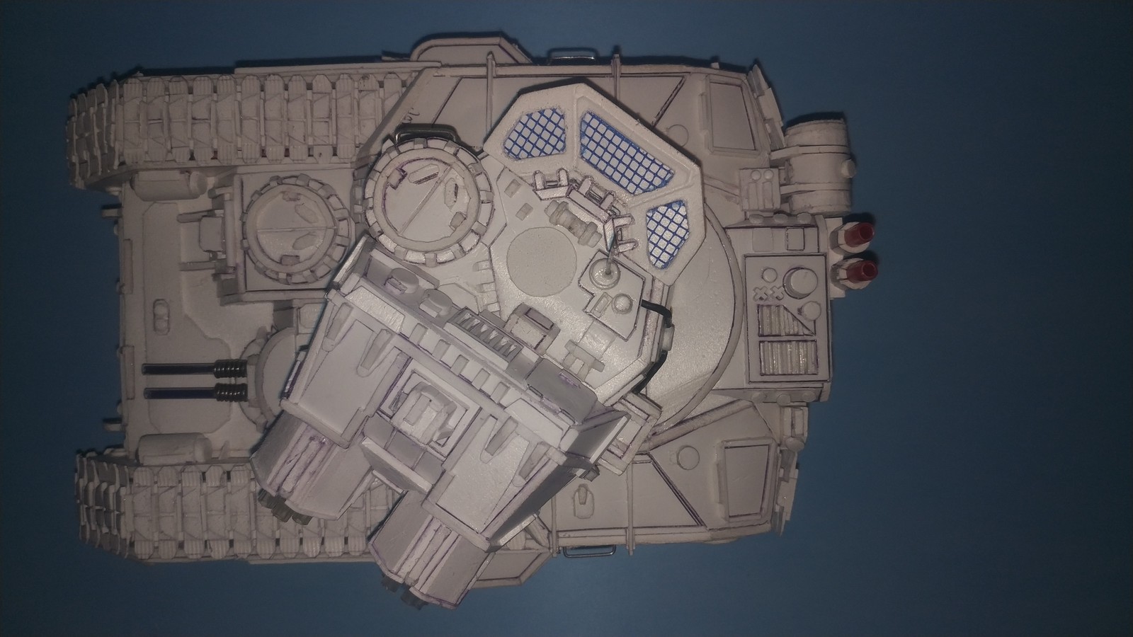 Scratch build Macharius Vankisher p. 2 - Моё, Warhammer 40k, Танки, Самоделки, Длиннопост