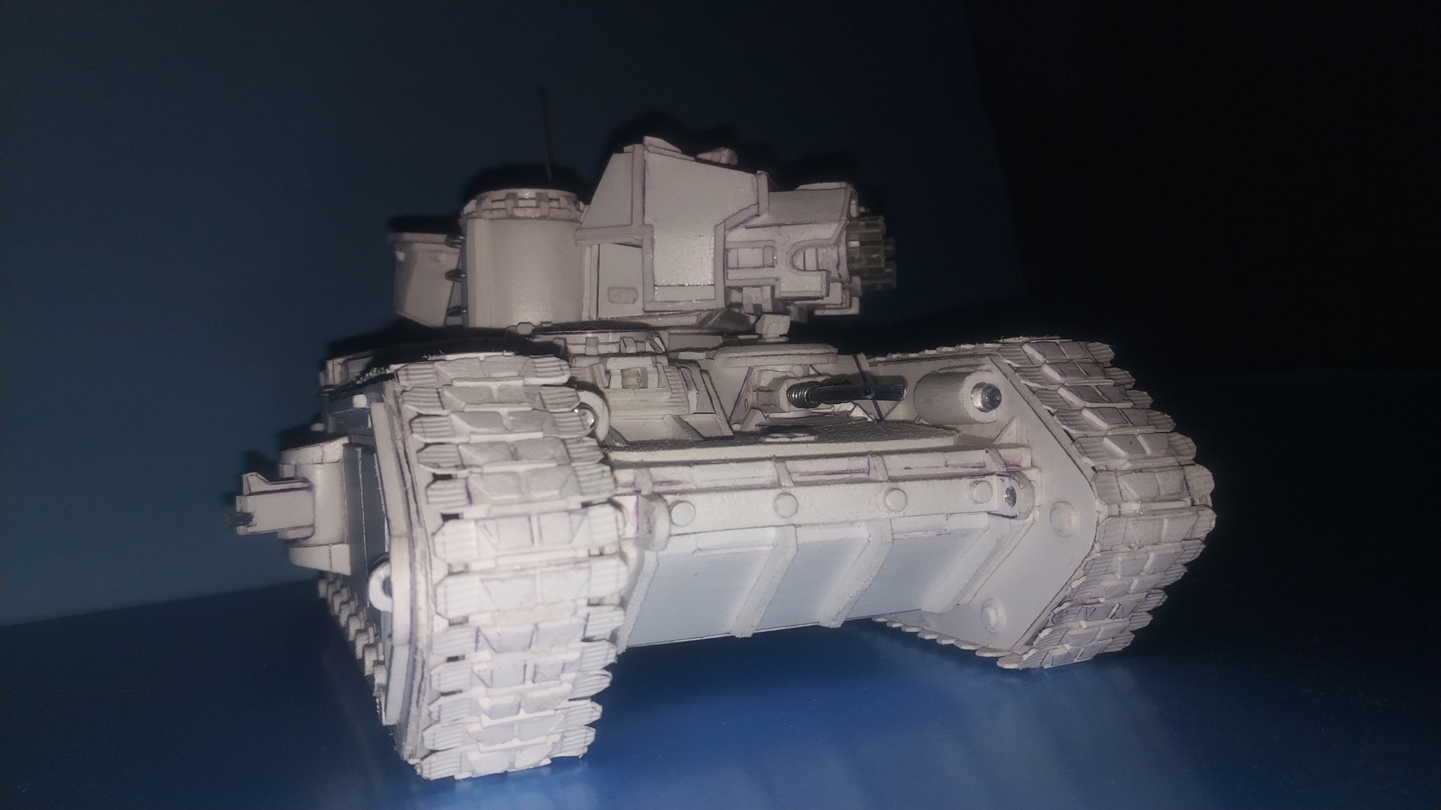 Scratch build Macharius Vankisher p. 2 - Моё, Warhammer 40k, Танки, Самоделки, Длиннопост