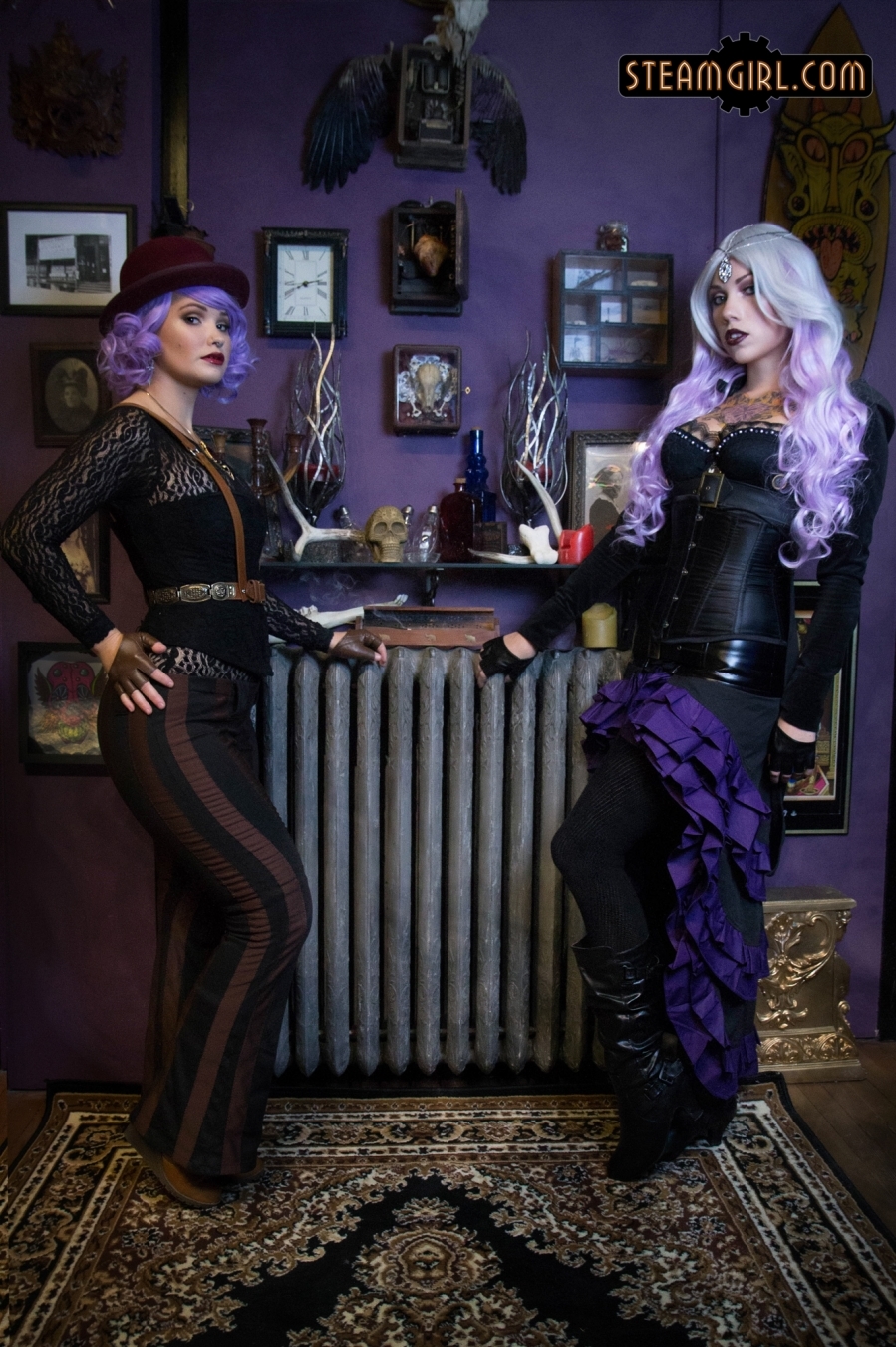 Steamgirl. Shannyn Visceral, Miss Morgane - All Hallow's Eve - Steamgirl, , , PHOTOSESSION, Costume, Longpost