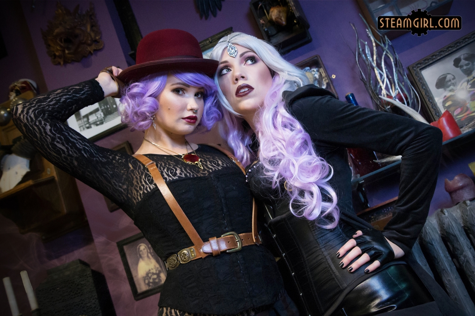 Steamgirl. Shannyn Visceral, Miss Morgane - All Hallow's Eve - Steamgirl, , , PHOTOSESSION, Costume, Longpost