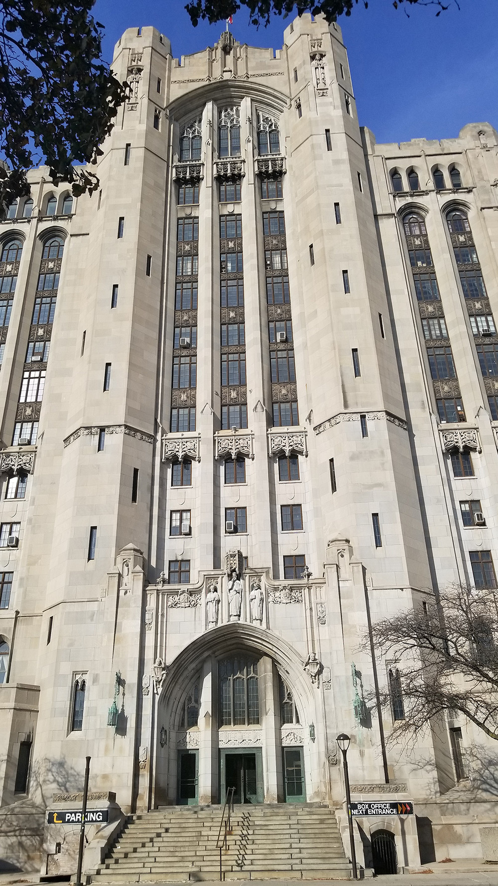 Masonic building. - My, Detroit, , Travels, , Lodge, Detroit, Masons, Longpost